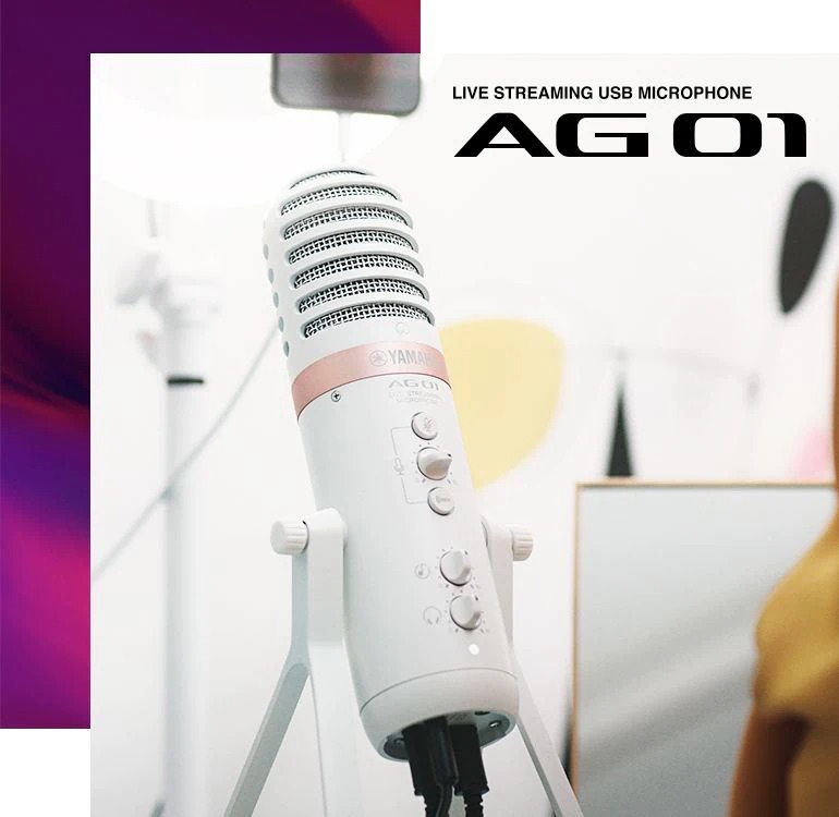 Yamaha Live Streaming USB Microphone AG01