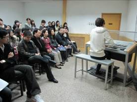 中野正英系列活動報道（七）－西安音樂學院 