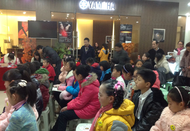 感動青春----屆雅馬哈全國鋼琴比賽長沙藍光琴行初賽圓滿閉幕 