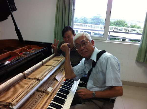 2012年中國音樂院校雅馬哈鋼琴巡回服務活動正式啟動 