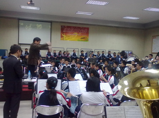 北京109中學雅馬哈示范樂團大師班活動圓滿結束 