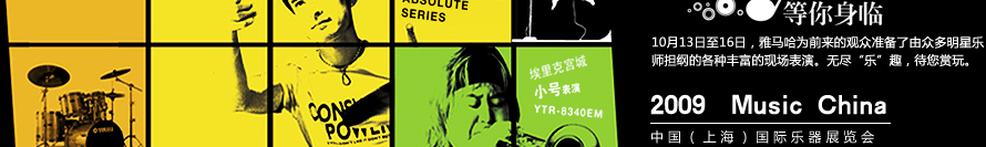 YAMAHA閃亮登場2009 Music China 