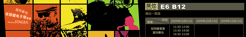 YAMAHA閃亮登場2009 Music China 