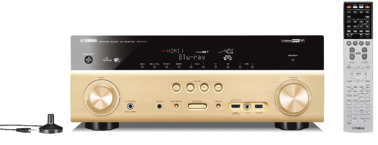 新款上市：RX-V777，雅馬哈7.2聲道數碼家庭影院收音擴音機 