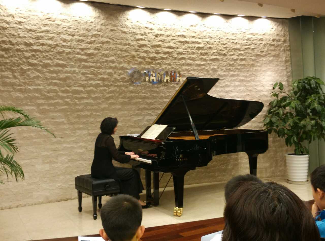 德籍克羅地亞鋼琴家馬蒂娜?庫可夫?加雷特在雅馬哈音樂交流中心北京舉辦鋼琴獨奏音樂會