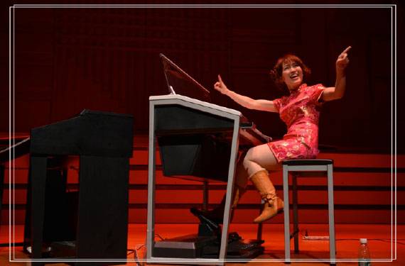 日本雙排鍵電子琴演奏家山根良子2015年中國巡演紀行