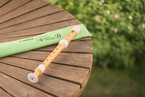 雅馬哈全新植物塑膠豎笛