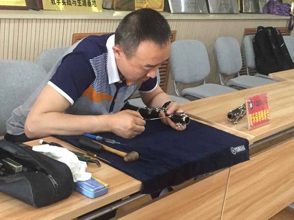 蘭州市第十四中學雅馬哈示范管樂團大師班開講