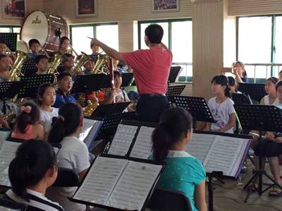 雅馬哈示范樂團青島嘉峪關小學管樂團大師班活動成功舉辦
