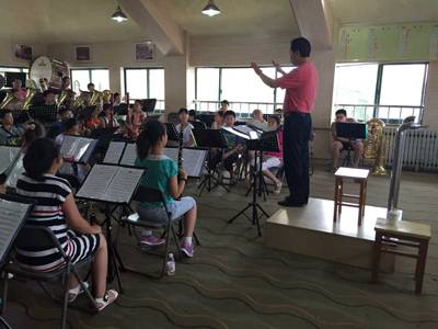 雅馬哈示范樂團青島嘉峪關小學管樂團大師班活動成功舉辦