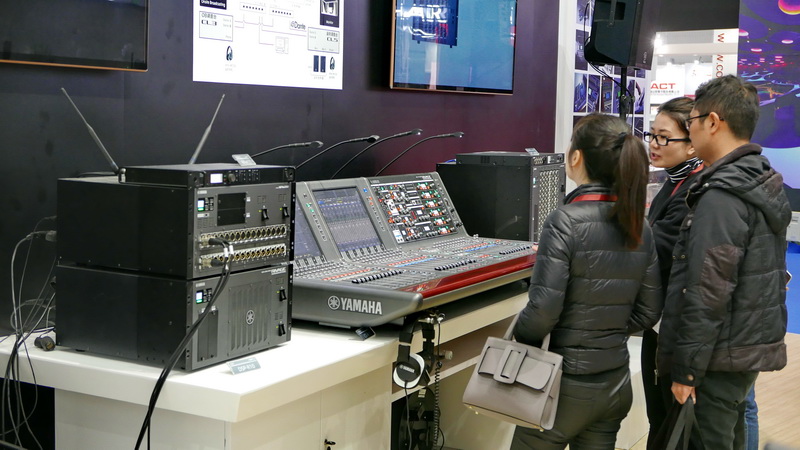 雅馬哈亮相 2017 廣州國際專業燈光、音響展覽會