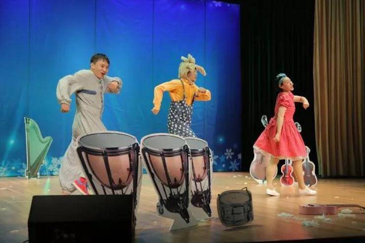 一場屬于孩子們的神秘音樂之旅|《七耳兔尋找樂器之王》音樂劇表演圓滿結束！
