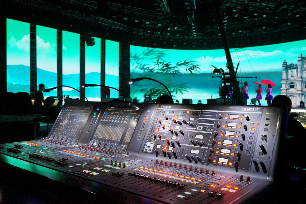 兩套 RIVAGE PM10 數字混音系統落戶貴州廣電演播廳