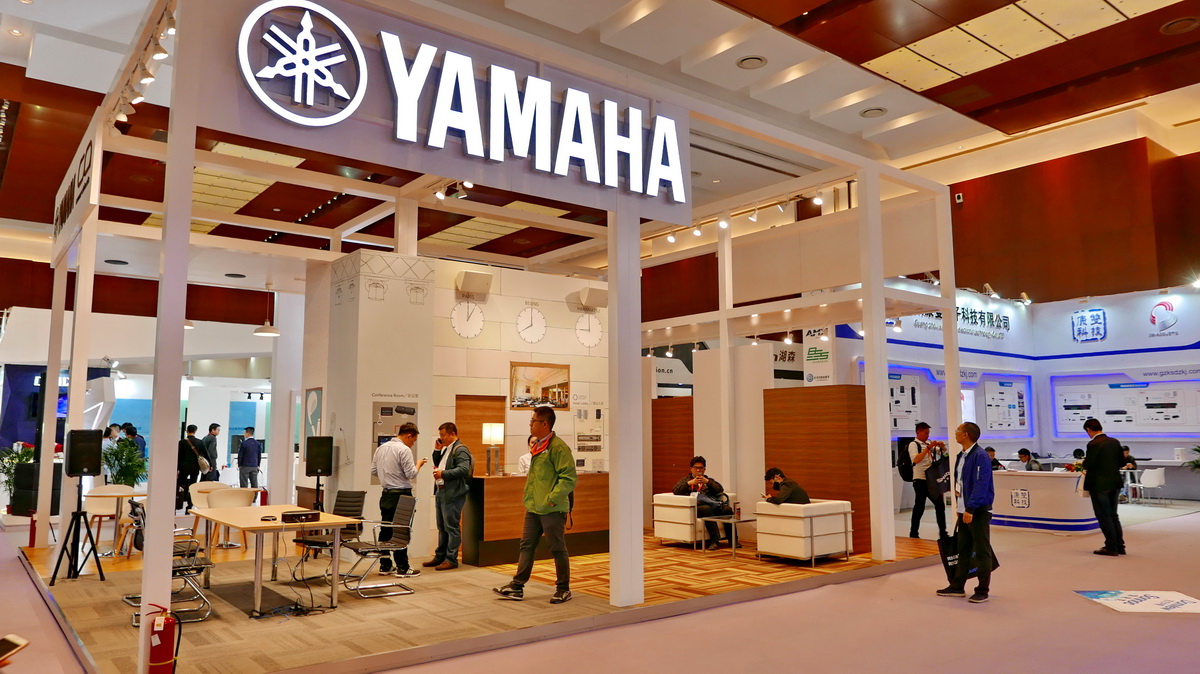 雅馬哈攜商用安裝系統參展 Infocomm China 2017