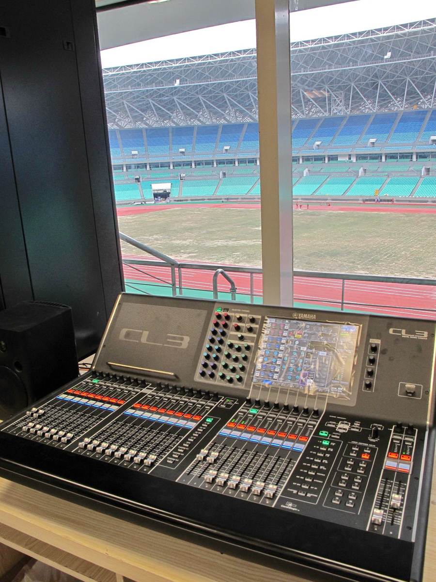 福州海峽奧體中心——CL3數字調音臺和AES/EBU數字音頻傳輸系統