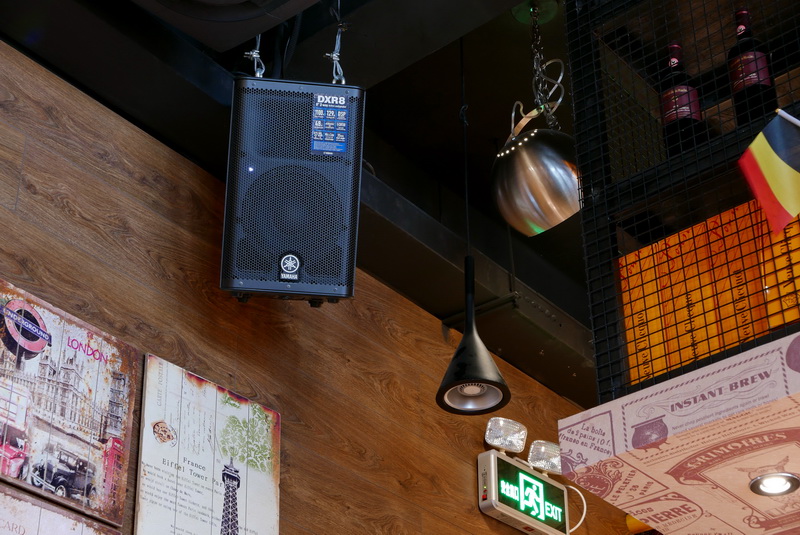 OLA 酒吧及餐廳——OLA 酒吧及餐廳與雅馬哈MG+DXR擴聲系統