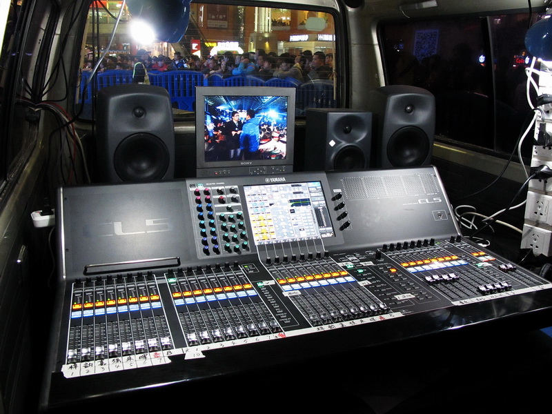 佛山電視臺 “你好，佛山” 跨年晚會——CL數字調音臺系統運用于跨年晚會露天演出直播