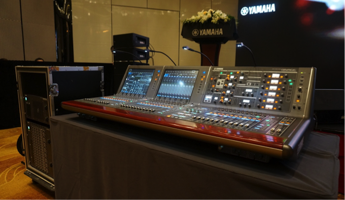 雅馬哈旗艦級數字混音系統RIVAGE PM10盛大亮相北京