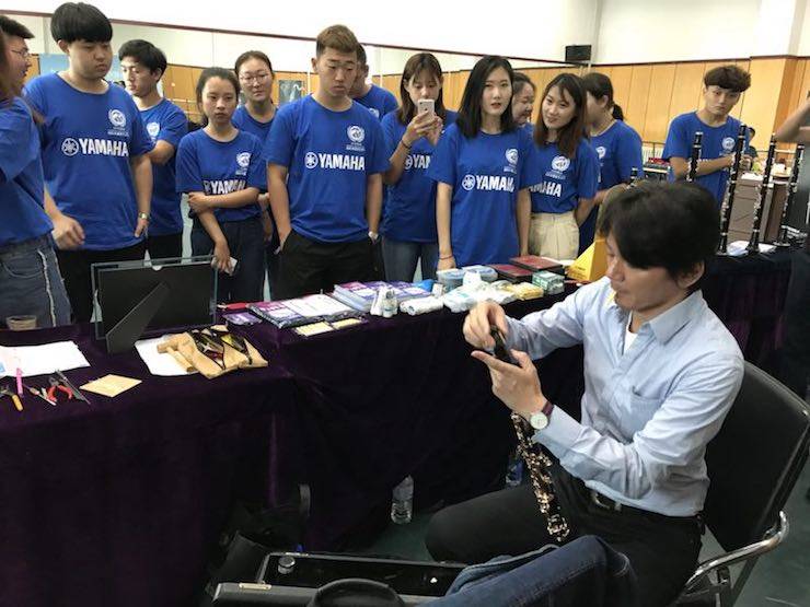 藝術家X雅馬哈 | 雅馬哈藝術家橋本真介參加2018中國?延吉國際單簧管藝術節