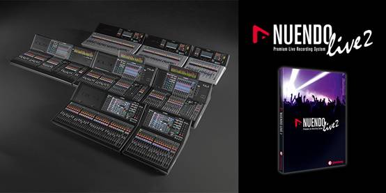 現場錄音的新力量——Nuendo Live 2 現已綁定 CL/QL/TF 系列數字調音臺
