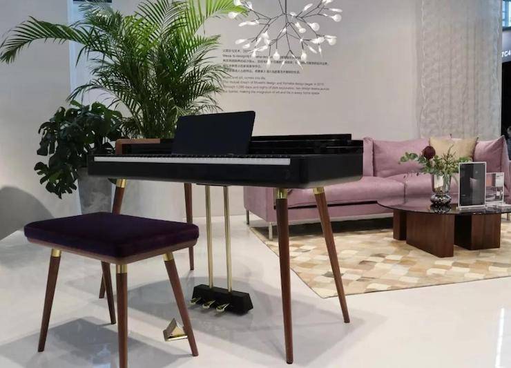 攜手Mexarts漾美家居，概念款雅馬哈亮相上海家具展