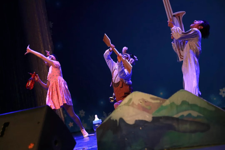 點亮孩子的音樂夢|兒童劇《七耳兔尋找樂器之王》鄂爾多斯東勝區三幼專場成功舉辦