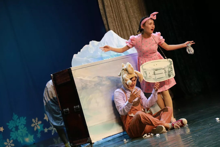 點亮孩子的音樂夢|兒童劇《七耳兔尋找樂器之王》鄂爾多斯東勝區三幼專場成功舉辦