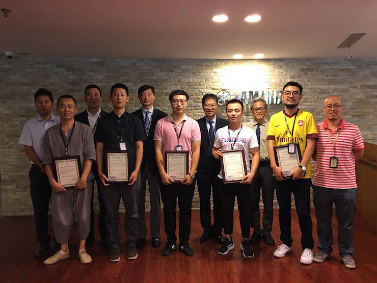 雅馬哈第144期調律師培訓班順利畢業