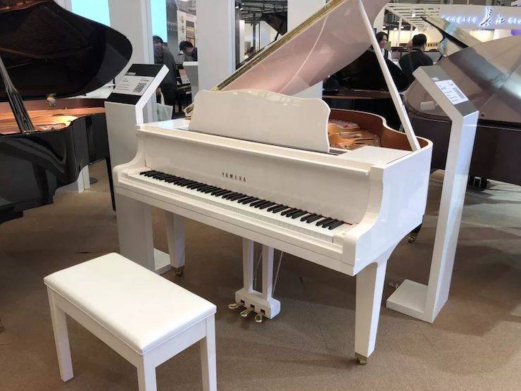 部分參展鋼琴展示