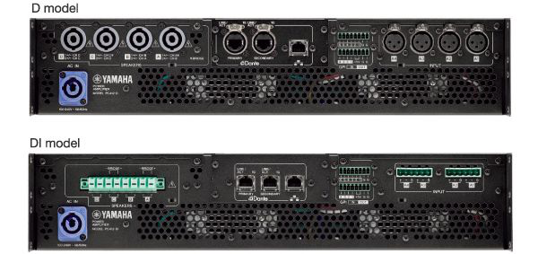 新型網絡功放PC系列D/DI型號：通過集成強大的矩陣功能和Dante連接方式，提供高靈活性和可擴展性