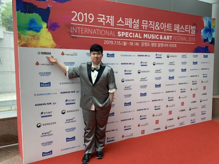 “雅馬哈未來藝術家”劉明康首秀《2019國際特奧·韓國藝術節》