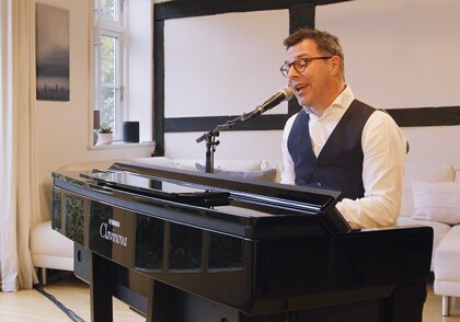 Sing along with Clavinova