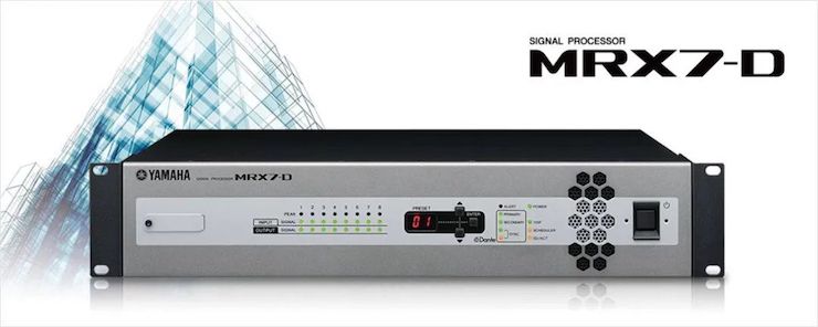 直播預告 | 3月27日雅馬哈在線培訓——雅馬哈 MRX7-D 矩陣處理器簡介