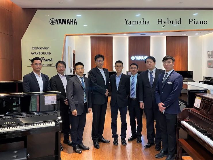 情系伙伴，傳遞溫情 | 雅馬哈（中國）公司總經理拜訪上海知音音樂文化股份有限公司