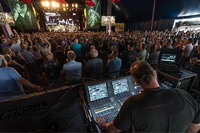 Raalte音樂節上的雅馬哈RIVAGE PM10