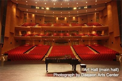 韓國大田藝術中心內的雅馬哈RIVAGE PM10