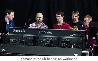 tube uk公司實現雅馬哈RIVAGE PM7在英國現場的初次亮相