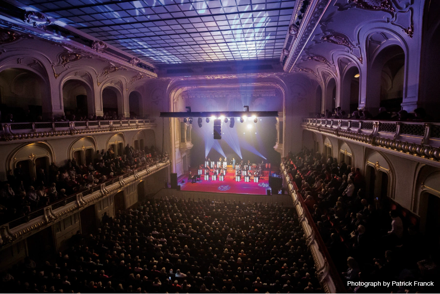 RIVAGEG PM7為比利時男高音歌唱家Helmut Lotti的世界巡演助力