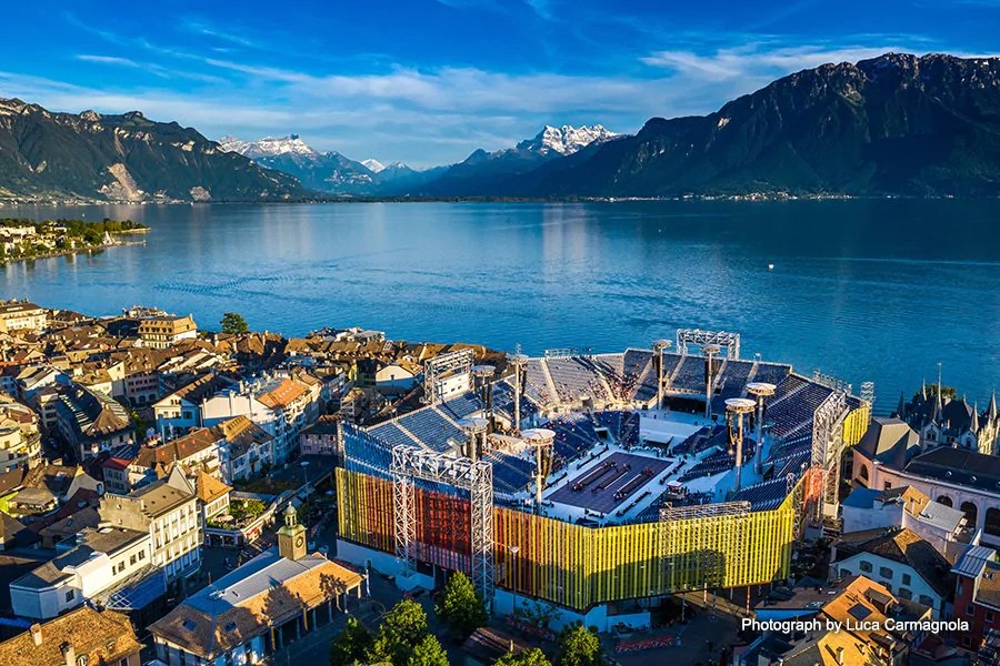 葡萄酒、無線和歌曲：11套雅馬哈數字混音系統確保“一代人一次”的瑞士奇觀讓人沉醉