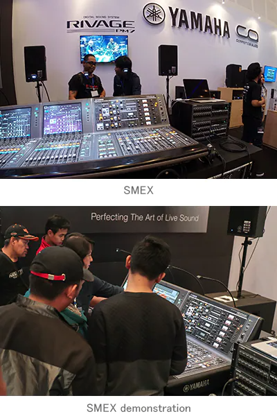 RIVAGE PM7在發布前的巡回演出中為印尼工程師們留下深刻印象