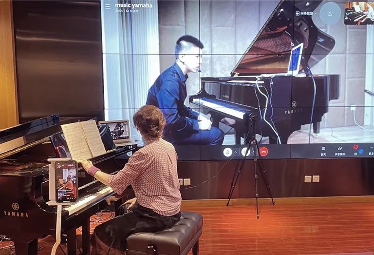 雅馬哈助力2021北京國際音樂大師班藝術節舉辦楊韻琳老師遠程大師課！