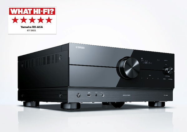 獲獎信息：雅馬哈AVENTAGE系列功放RX-A6A榮獲《What Hi-Fi？》五星好評