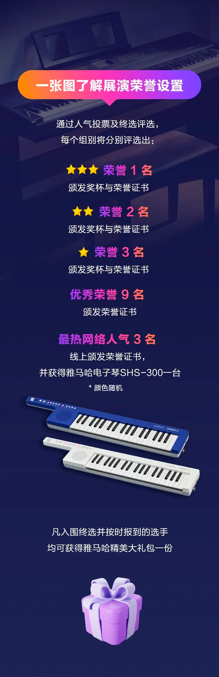 青春火焰——2022首屆雅馬哈樂齡電子鍵盤展演