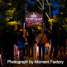 案例｜雅馬哈為壯觀的Kamuy Lumina魔法夜行旅游項目提供配樂設備