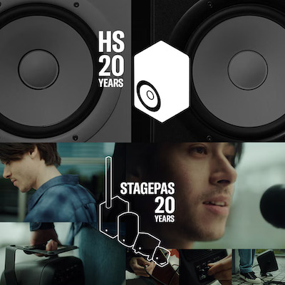 雅馬哈HS系列有源監聽音箱和STAGEPAS系列便攜式PA系統 發布20周年紀念