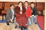 屆雅馬哈全國鋼琴比賽顧問周廣仁先生親臨決賽現場 