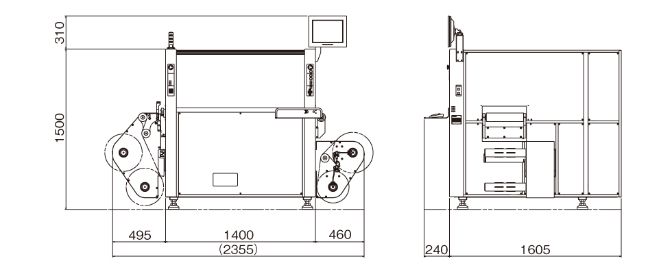 ［Image］外形尺寸　MR262-GFR