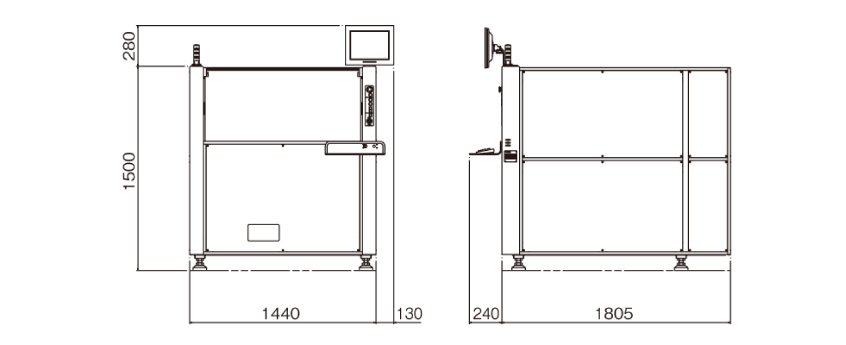 ［Image］外形尺寸　MR612 DM5S/M5S