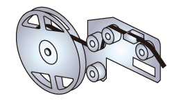 ［Image］膠帶進給方式